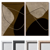 Set of large wall paintings 3481