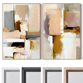 Set of large wall paintings 3483