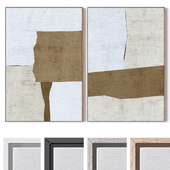 Set of large wall paintings 3484
