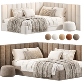 Corner bed Daisy kids
