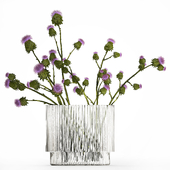 Flower bouquet of thorn branches. Set 516.