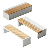 Street Modern Benches