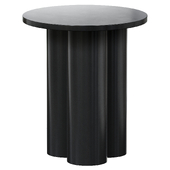 Brookman Black Side Table