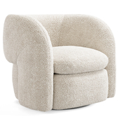 Iso Swivel Accent Chair by Brigette Romanek Crate&Barrel