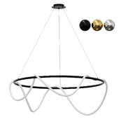 Modern Art Deco Shape Changeable LED Chandelier