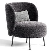 PORT Modern Boucle Armchair