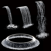 Waterfall fountains 111