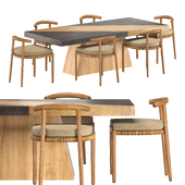 Almeria Table Taverna Chair set