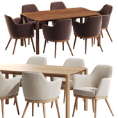 chair GL061, Dion table