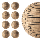 Brick Wall Texture Set 002