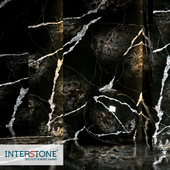 Quartz stone Noblle Quartz Q795 Calacatta Magic Dark