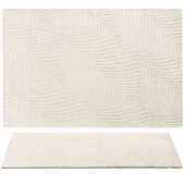 Wool Rug Folia Ivory