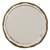 Shagreen Mirror with a Bronze-Patina Brass Frame by R&Y Augousti
