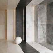 Porcelain stoneware collection CERDOMUS SYBIL set 1