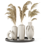 Decorative Set Dried Flower_Set 3018