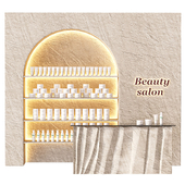 Beauty salon cosmetic set
