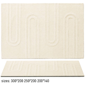Ary Graphic Textured Wool Rug 2