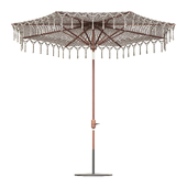 crochet pattern macrame beach umbrella
