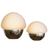 Set of lamps Oval Table Lamp