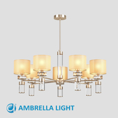 OM Chandelier with lampshades on a rod LH71303, Ambrella Light