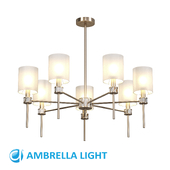 OM Chandelier with lampshades on a rod LH72373, Ambrella Light