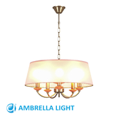 OM Pendant lamp with lampshade and ceramic decor LH75021, Ambrella Light