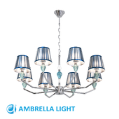 OM Pendant lamp with lampshade and ceramic decor LH75063, Ambrella Light