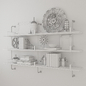 RH 1950S FRENCH FACTORY SHELVING - Decorative set - 3D model - photo 3