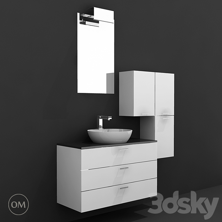 Eurolegno | Forme - Bathroom furniture - 3D model