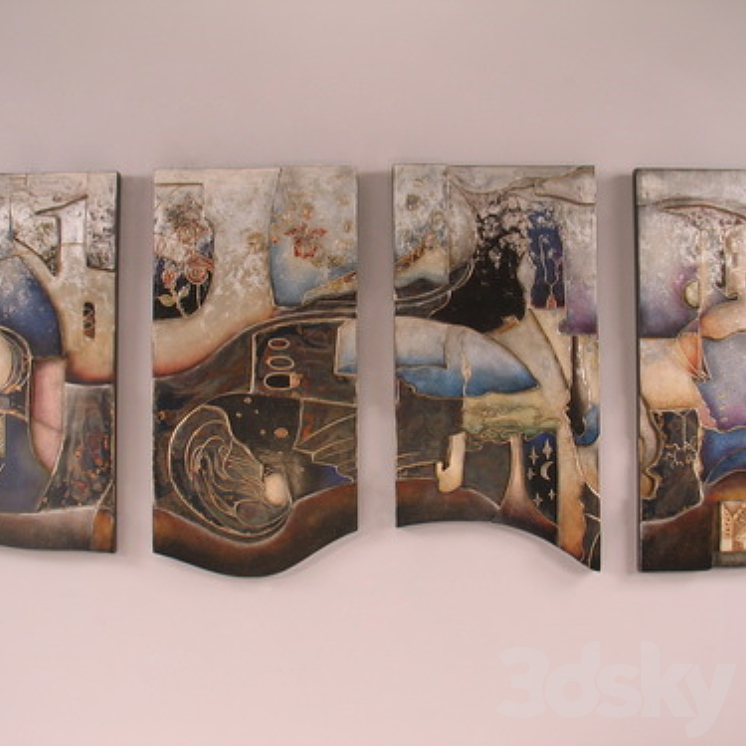 Lam Lee WALL ART - Miscellaneous - 3D model