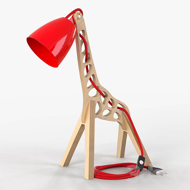 Giffy Lamp by Leanter - Table lamp - 3D model