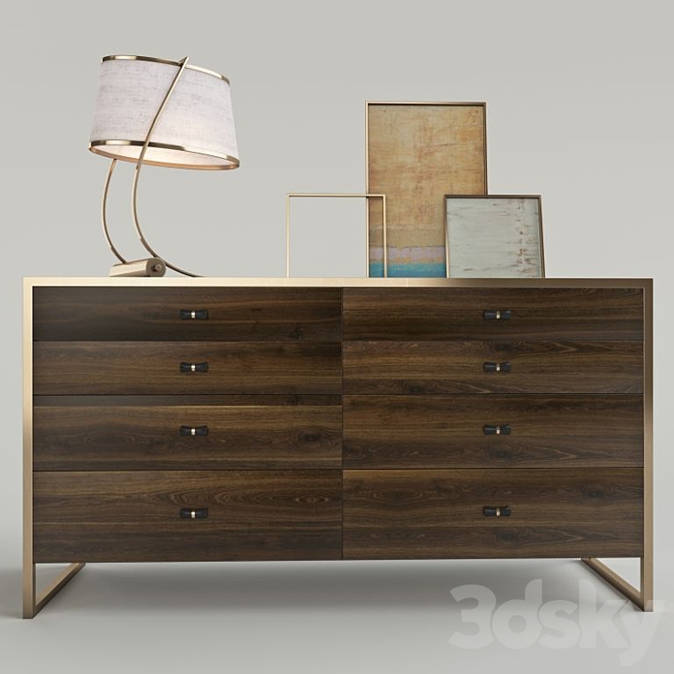Modern Artisans - Sideboard & Chest of drawer - 3D model