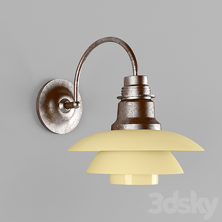 Wall light 3dsky top