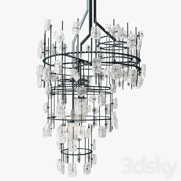 Wired Machine - Pendant light - 3D model