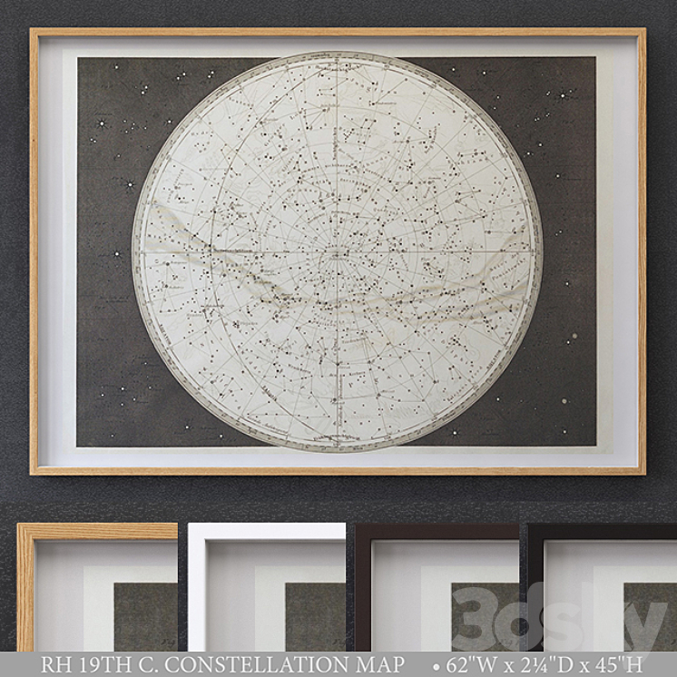 CONSTELLATION MAP - Frame - 3D model