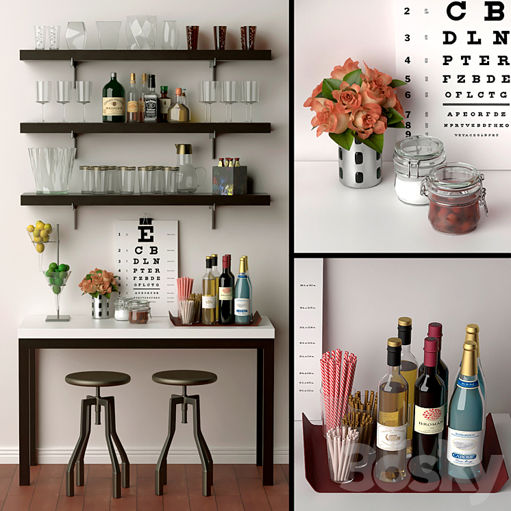 Creative_At_Home_Bars - Other kitchen accessories - 3D model