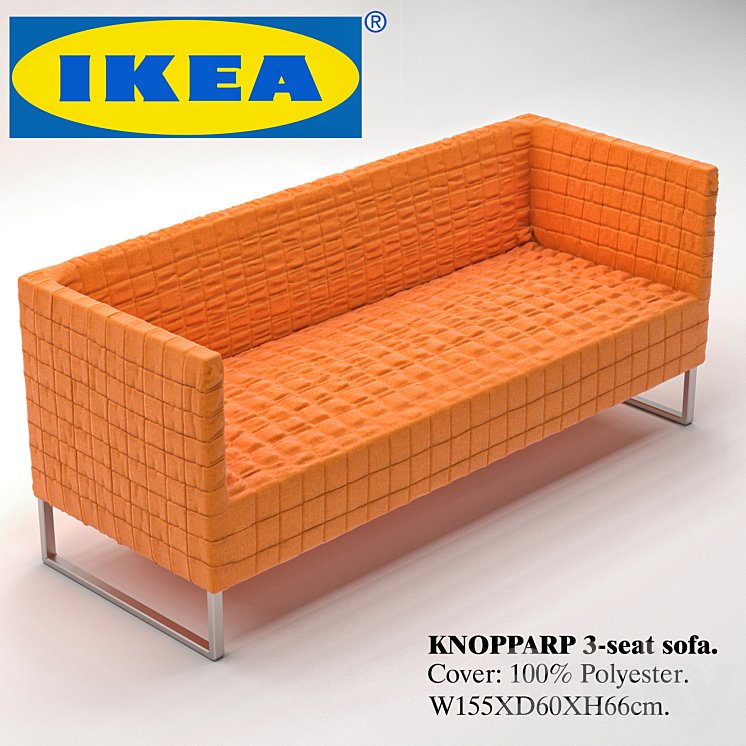 KNOPPARP SOFA Sofa 3D model