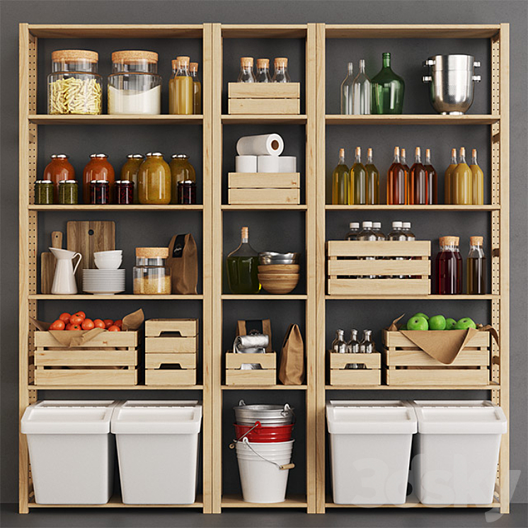 Ivar kitchen pantry discount