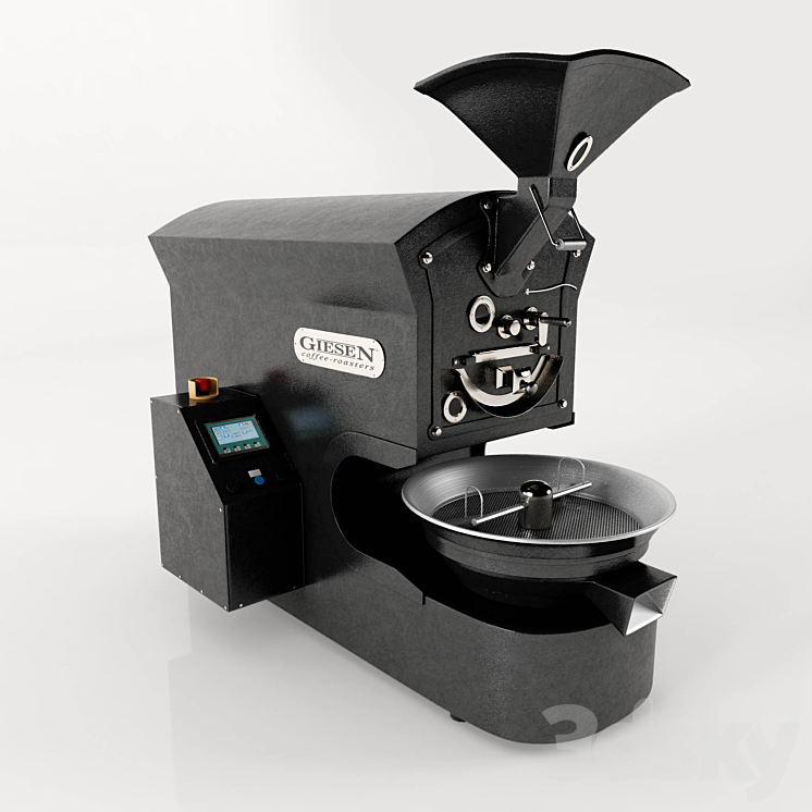Giesen coffee roaster Kitchen appliance 3D model