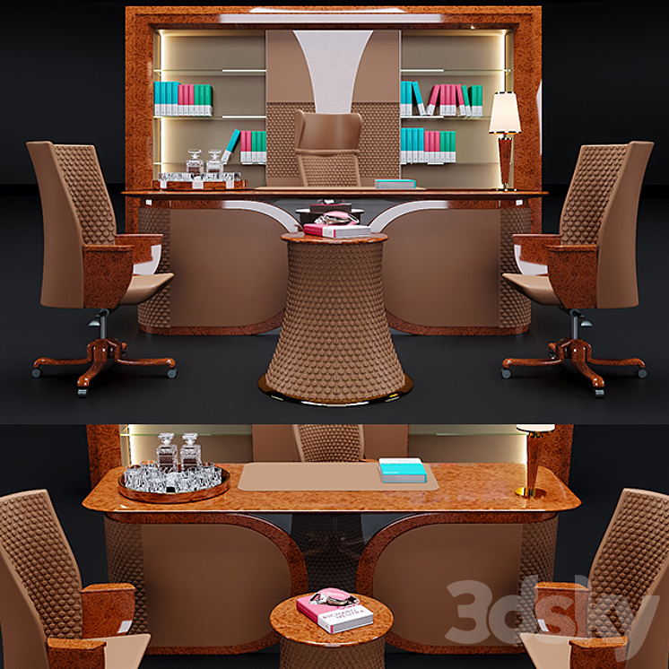 Vogue Office Turri - Office furniture - 3D model