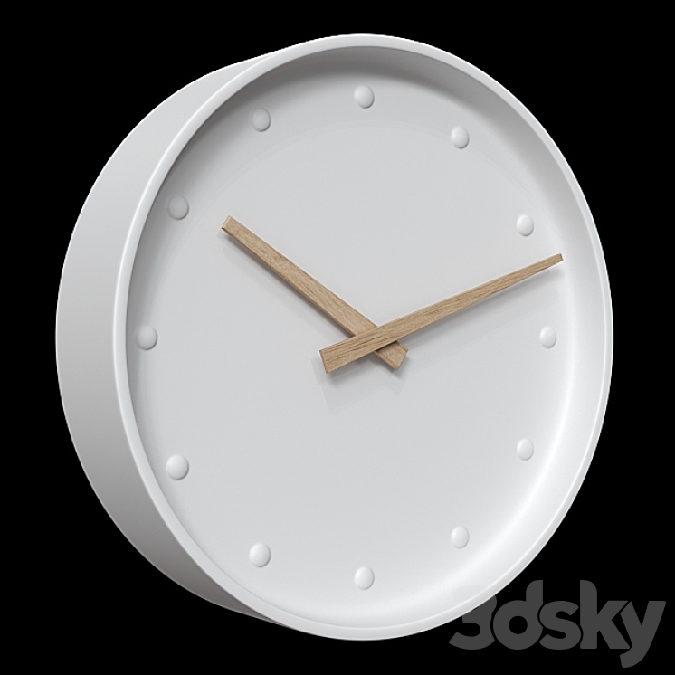 Wall Clock LaForma Wanu. - Watches & Clocks - 3D model