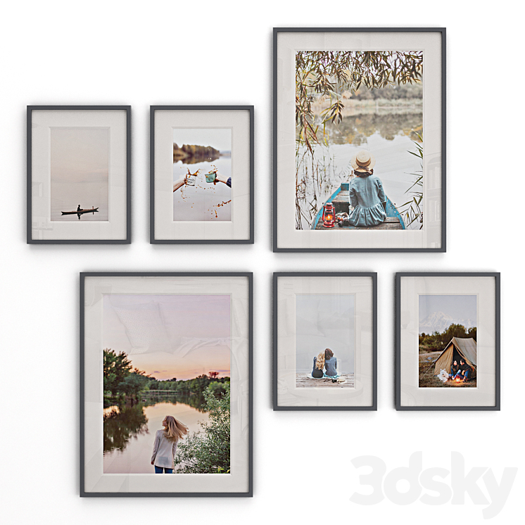 Travel Frame Model Set photo from travel_009 - Frame - 3D model