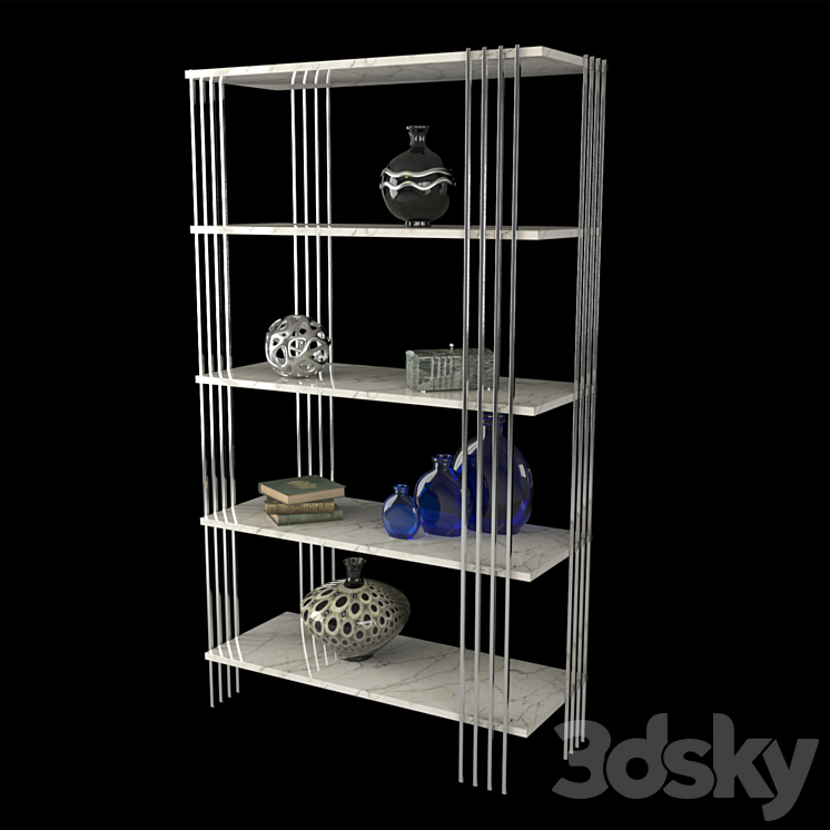 Art punk rack number 2 - Rack - 3D model
