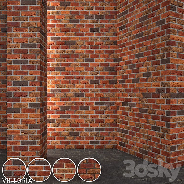 Brick Code Victoria Vandersanden Brick Victoria - Brick - 3D model