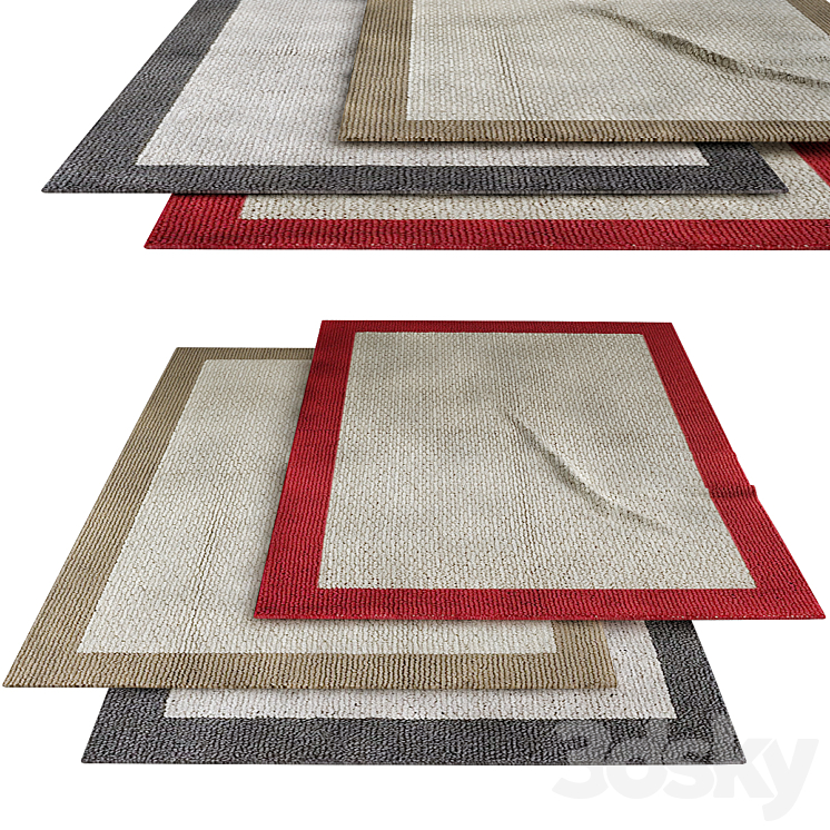 Madison Washable Rug - Threshold_2 - Carpets - 3D model