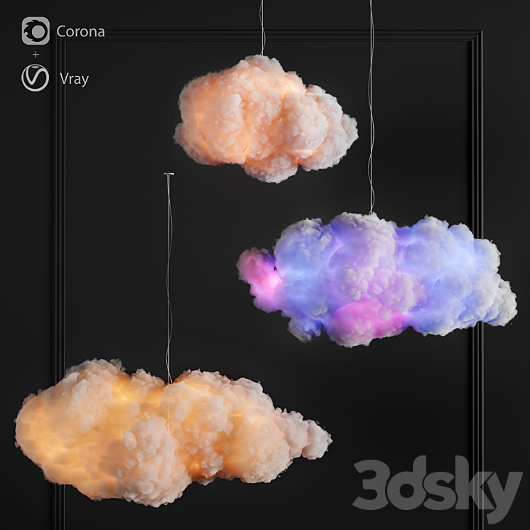 Cotton cloud light diy cheap