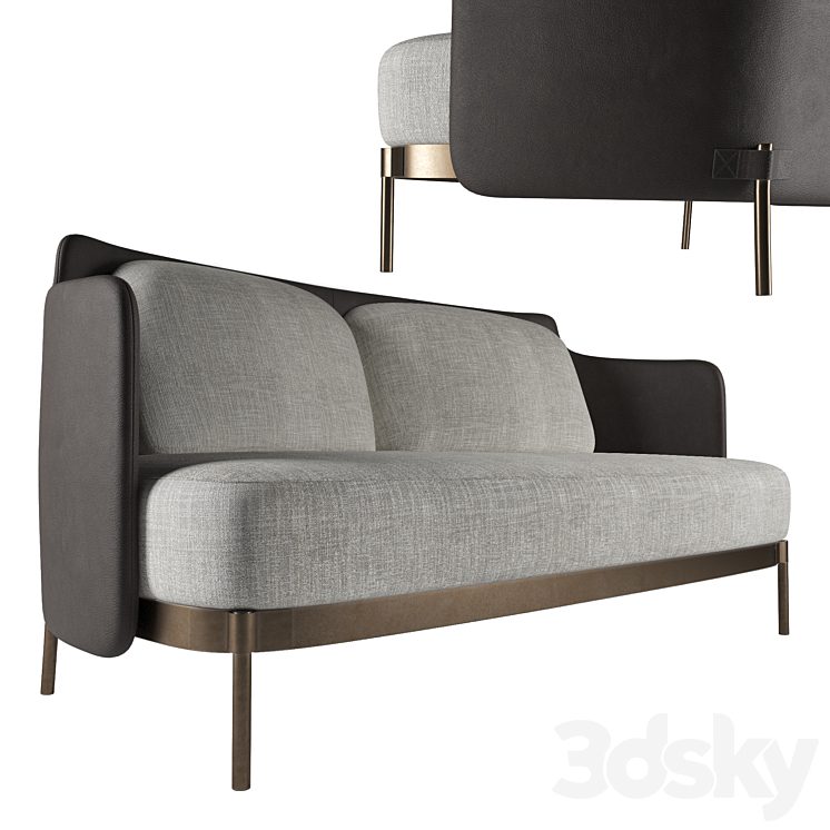 Sofa Tape Minotti - Sofa - 3D model