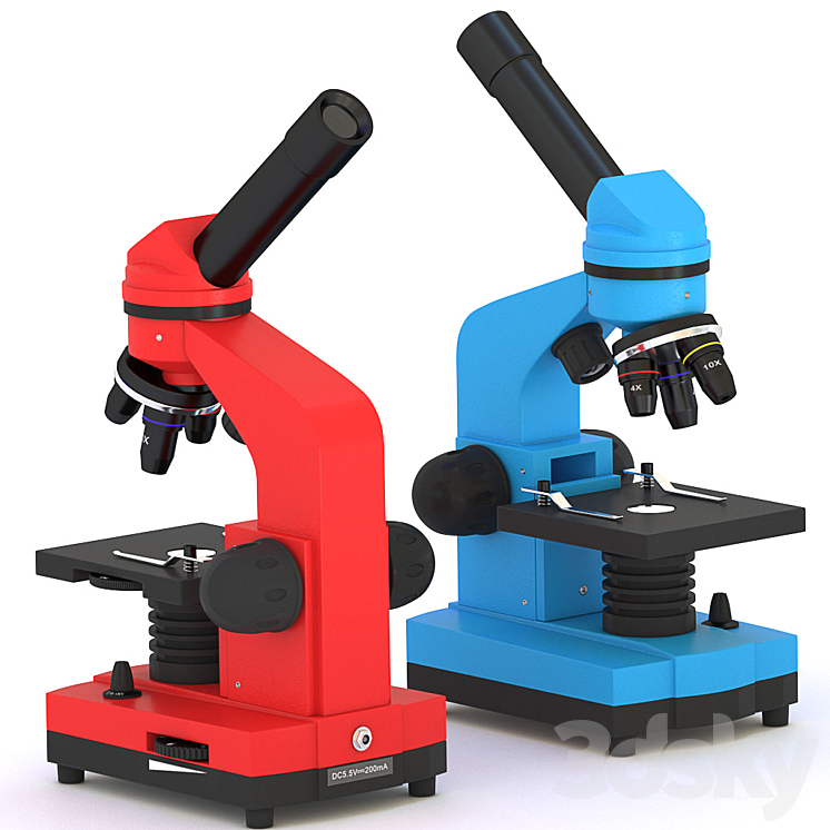 Microscope - Miscellaneous - 3D model
