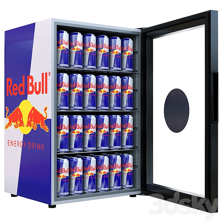 Redbull Mini Cooler Small Red Bull Fridge Bar Fridge Red Bull Plug