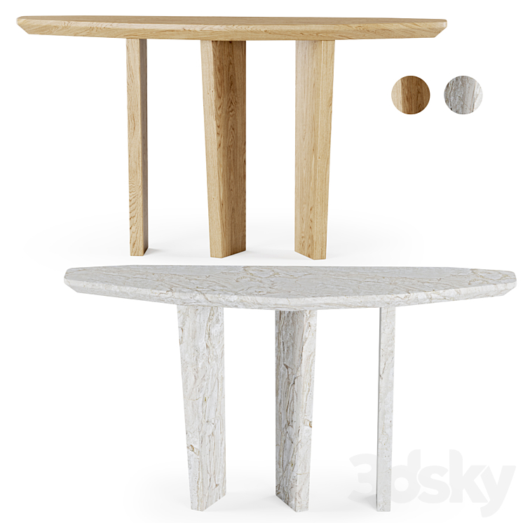 Modern console / Console - Console - 3D model